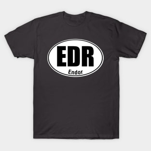 Endor Travel Sticker T-Shirt